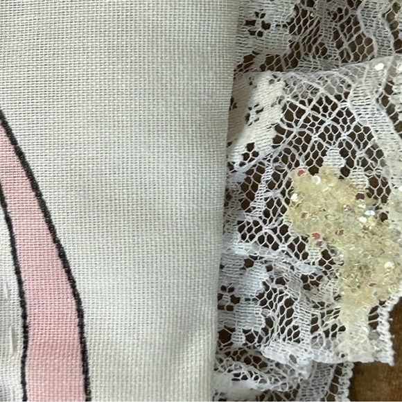 Precious Moments Hand Sewn Vintage Baby Quilt or Wall Hanging - Picture 5 of 16